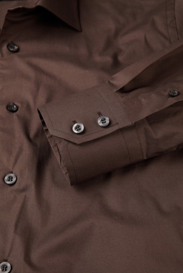 Russell Poplin Stretch Shirt Easy Care met LM