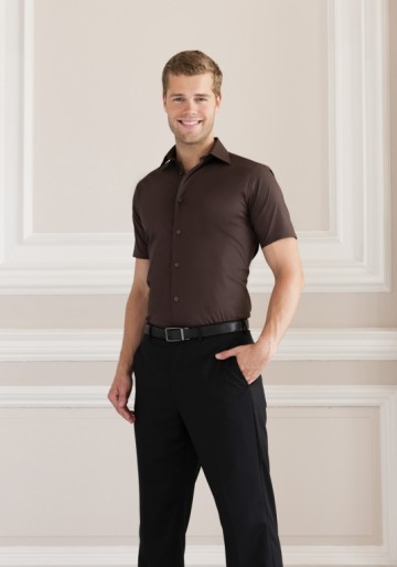 Russell Poplin Stretch Shirt Easy Care