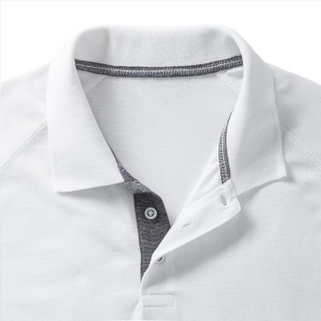 Russell HD Raglan Polo 565M wit