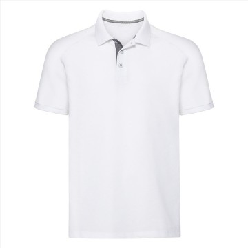 Russell HD Raglan Polo 565M wit