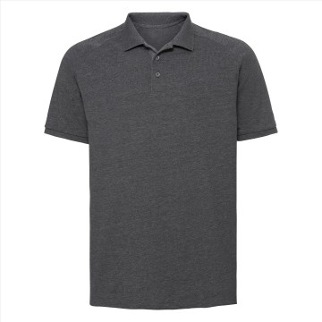 Russell HD Raglan Polo 565M grijs marl