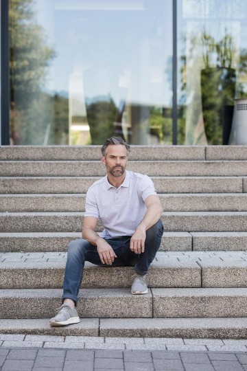 Russell Tailored Stretch Polo 567M