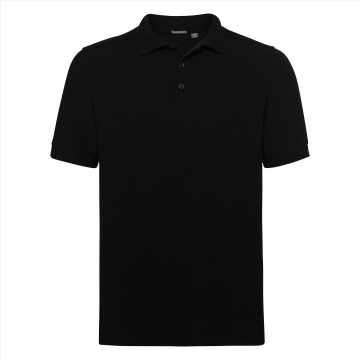 Russell Tailored Stretch Polo 567M zwart