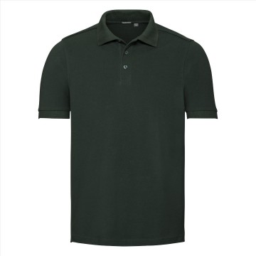 Russell Tailored Stretch Polo 567M flessengroen