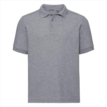 Russell Tailored Stretch Polo 567M lichtoxfordgrijs