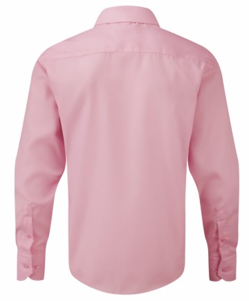 Russell Micro Twill Ultimate Non-Iron Shirt met LM tailored