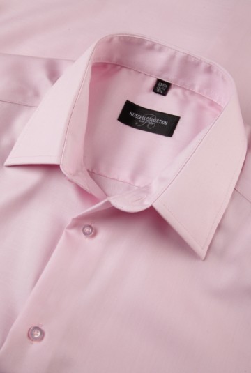 Russell Micro Twill Ultimate Non-Iron Shirt met LM tailored