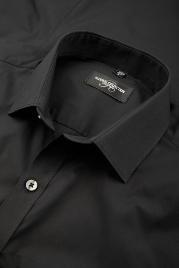 Russell Ultimate Stretch Shirt met LM