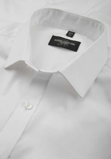 Russell Ultimate Stretch Shirt met LM