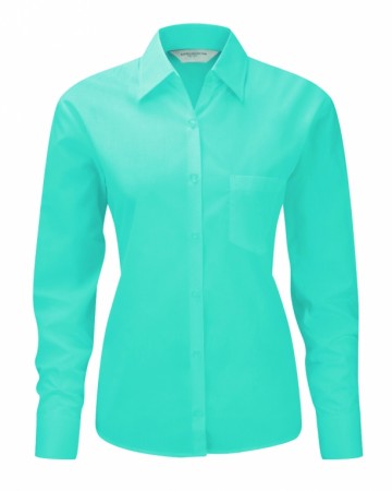 Russell Poplin Shirt Easy Care met LM