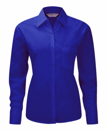 Russell Poplin Shirt Easy Care met LM