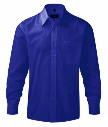 Russell Poplin Shirt Easy Care met LM