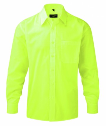 Russell Poplin Shirt Easy Care met LM