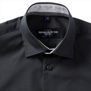 Russell Tailored Stretch shirt contrast 966M
