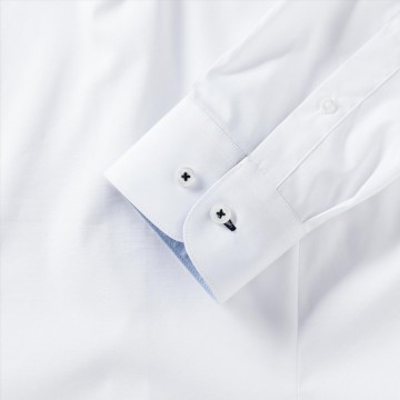 Russell Tailored Stretch shirt contrast 966M