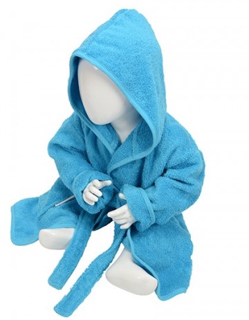 ARTG Babiezz® badjas met kap AR022 waterblauw