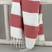 ARTG Hamamzz® Antalya AR058 wit vuurrood