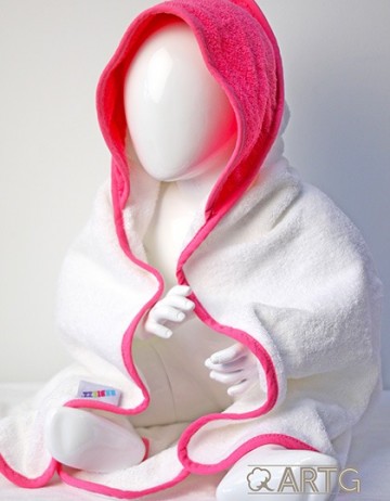 ARTG Babiezz® badjas met kap div kleuren ARB032