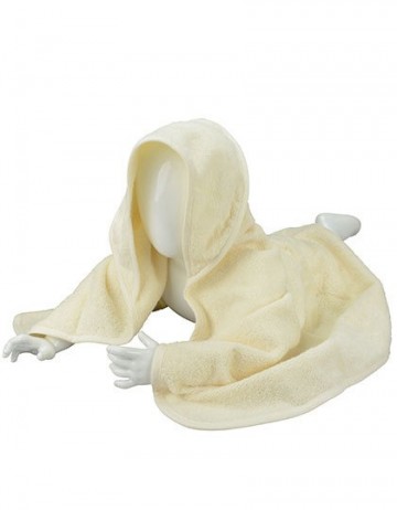 ARTG Babiezz® badjas met kap div kleuren ARB032 ivoor
