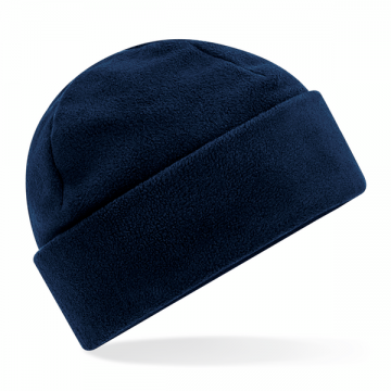 B243R Beechfield Recycled Fleece Cuffed Beanie frans marineblauw