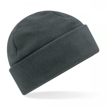 B243R Beechfield Recycled Fleece Cuffed Beanie staalgrijs