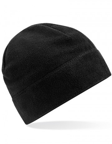 B244R Beechfield Recycled Fleece Pull-On Beanie zwart