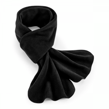 B293R Beechfield Recycled Fleece Scarf zwart