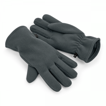 B298R Beechfield Recycled Fleece Gloves staalgrijs