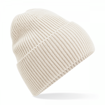 B384R Beechfield Oversized Cuffed Beanie havermout