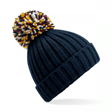 B390v Beechfield Hygge Beanie frans marineblauw