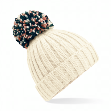 B390 Beechfield Hygge Beanie gebroken wit