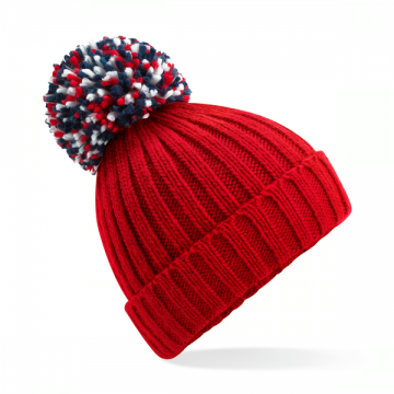 B390 Beechfield Hygge Beanie klassiek rood