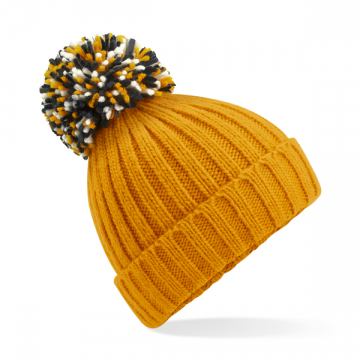 B390 Beechfield Hygge Beanie mosterd