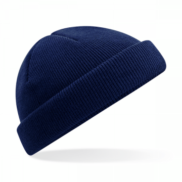 B43R Beechfield Mini Fisherman Beanie oxford marineblauw