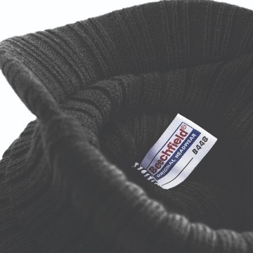 B448 Beechfield Peaked Beanie
