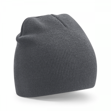 B44R Beechfield Recycled Original Pull-On Beanie grafietgrijs