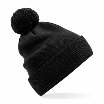 B450N Beechfield Organic Cotton Snowstar® Beanie zwart