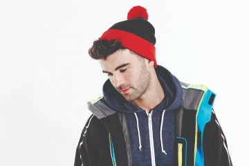 B451 Beechfield Snowstar® Two-Tone Beanie