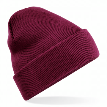 B45R Beechfield Recycled Original Cuffed Beanie burgundy