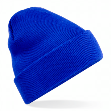 B45R Beechfield Recycled Original Cuffed Beanie helder koningsblauw
