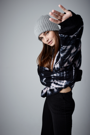 B465 Beechfiel Chunky Ribbed Beanie