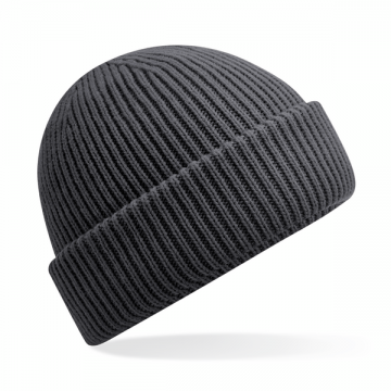 B508R Beechfield Wind Resistant Breathable Elements Beanie grafiet grijs