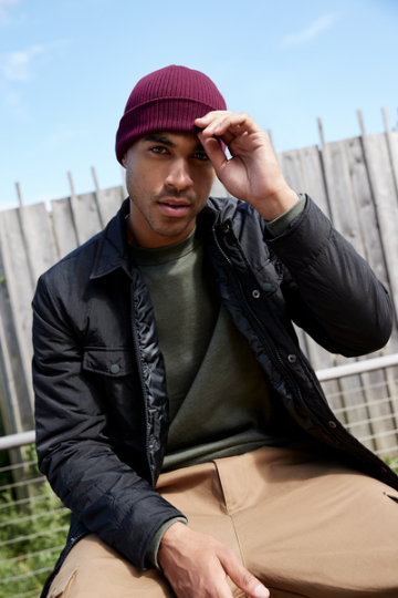 B50N Beechfield Organic Cotton Beanie