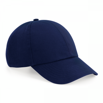 B54N Beechfield Organic Cotton 6 Panelen Cap oxford marineblauw
