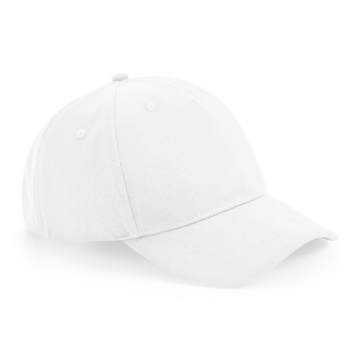 B62N Beechfield Organic Cotton 5 panel cap wit