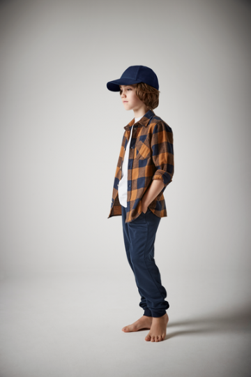 B63NB Beechfield Junior Orgsnic Cotton 5 panel cap