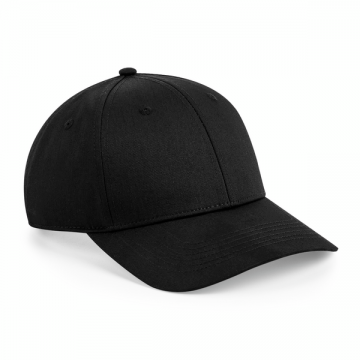 B648 Beechfield Urbanwear 6 panel Snapback zwart