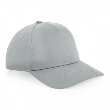 B649 Beechfield Urbanwear 5 panel Snapback cap licht grijs