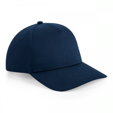 B649 Beechfield Urbanwear 5 panel Snapback cap marineblauw