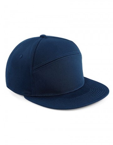 B670Beechfield Pitcher Snapback cap frans marineblauw